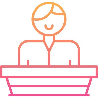 Avatar simgesi, vektör illüstrasyonu