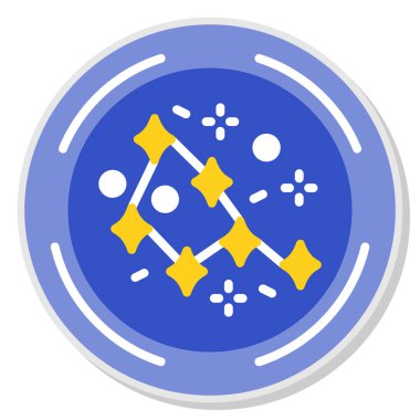 yıldız simgesi vektör illüstrasyonu