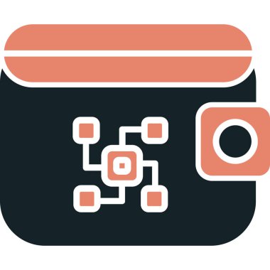 Kamera. Web simgesi basit illüstrasyon