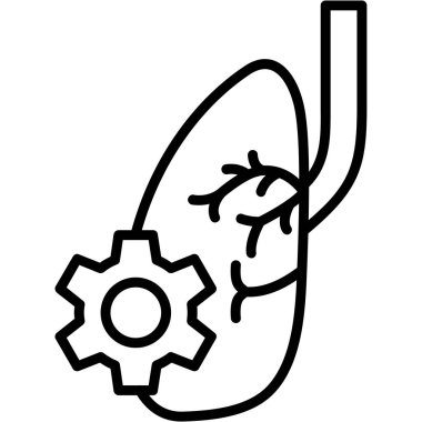 İnsan beyninin el çizimi simgesi