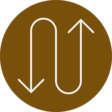 ok simgesi, vektör illüstrasyonu