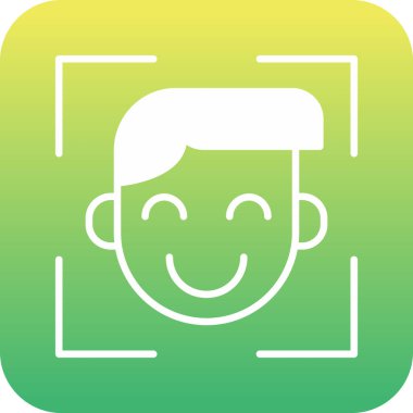 Maske takan yüzü olan çocuk.