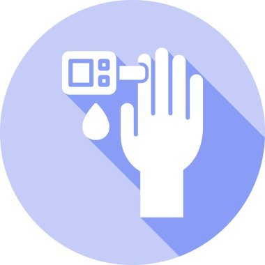 Su damlasının vektör çizimi