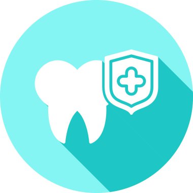 Diş bakımı logo şablonu vektör resimleme