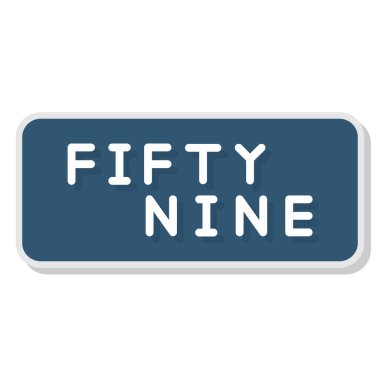 Tek mavi modern simgenin vektör illüstrasyonu