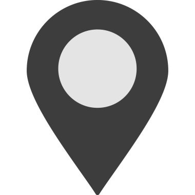 harita işareti simgesi. vektör çizim