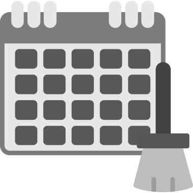 takvim tarihi simgesi ana hat biçiminde