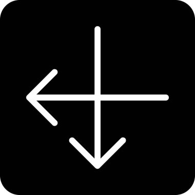 ok simgesi, vektör illüstrasyonu