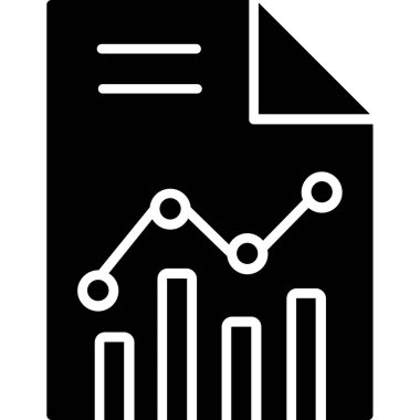 grafik veri simgesi, vektör illüstrasyonu