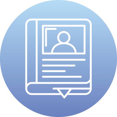 Pano simgesinin vektör illüstrasyonu