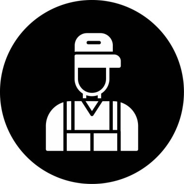 Modern insanın vektör çizimi