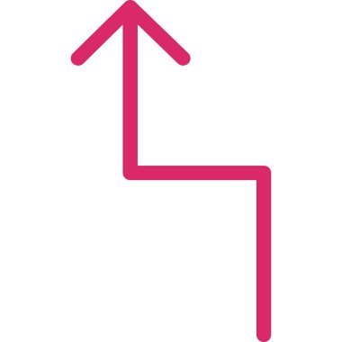 İnce çizgi vektör simge sol ok