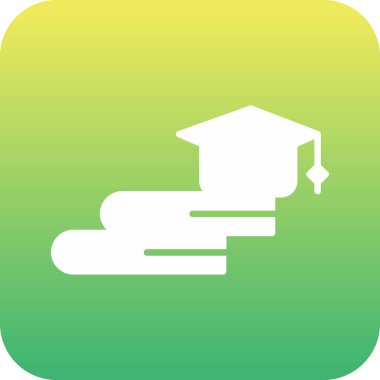 güzel eğitim vektörü simgesi