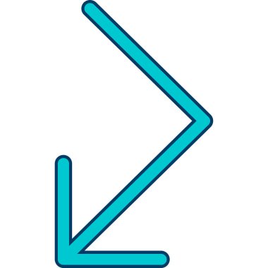 ok simgesi vektör illüstrasyonu