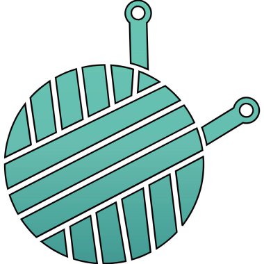 Bir geminin karikatür simgesinin vektör çizimi