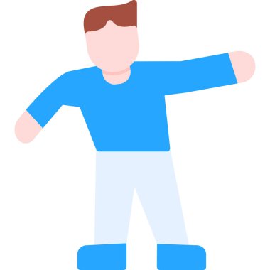 genç adam kollarını kaldırdı