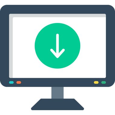 izleyici ikon vektör illüstrasyonu