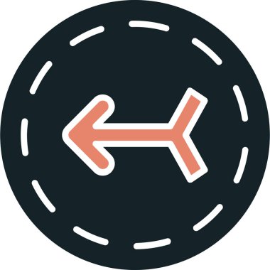 ok simgesi vektör illüstrasyonu