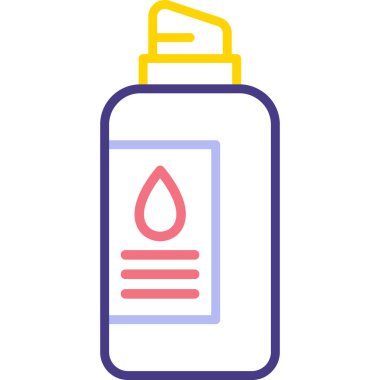 Şişe. Web simgesi basit tasarım