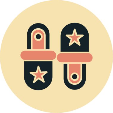 Modern simgenin vektör illüstrasyonu