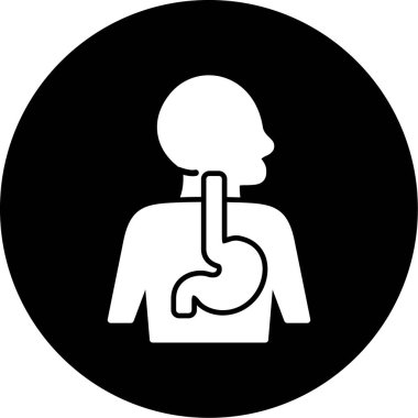 İnsan sindirim sisteminin basit diyagramı