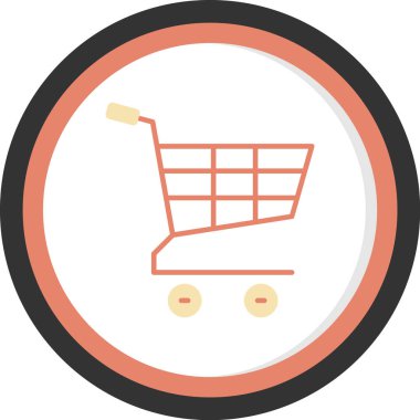 Alışveriş arabası çizimi