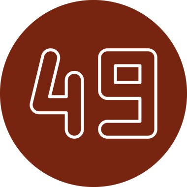 4 sayısının dizaynı için bir arkaplanın vektör çizimi