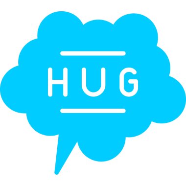 Beyaz arkaplanda kelime metni olan izole komik konuşma balonu simgesi.