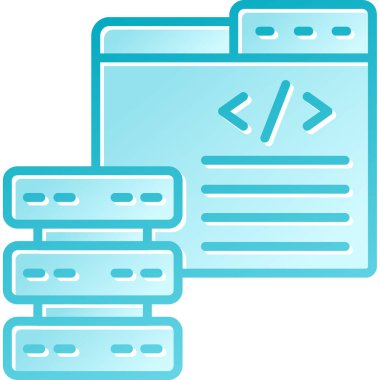 veritabanı sunucu simgesini doldurma - taslak biçimi