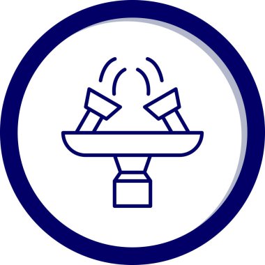 Gıda simgesinin vektör illüstrasyonu