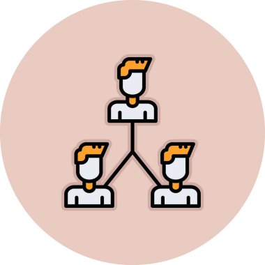 insanlar simge vektör illüstrasyonu