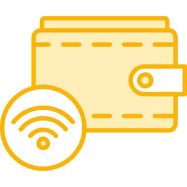 Kredi kartı vektör renk simgesi