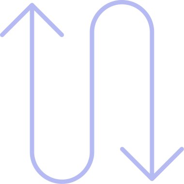 Taslak biçiminde ok aşağı yönlü simge