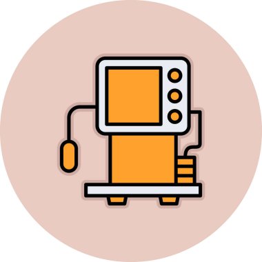 Robot simgesi, vektör çizimi