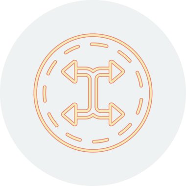 seo modern simgesinin vektör illüstrasyonu