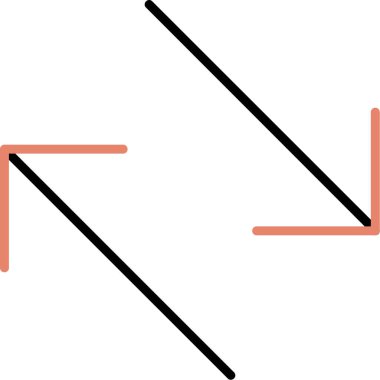 ok simgesi vektör illüstrasyonu