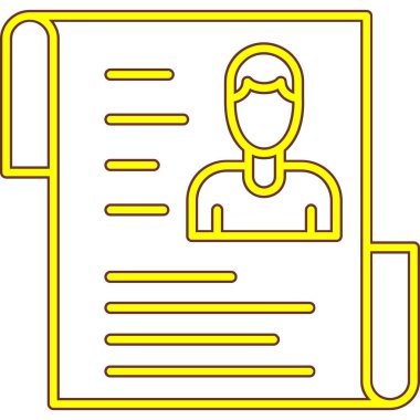 İş görüşmesi ikonu. vektör illüstrasyonu