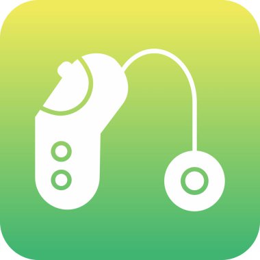 Kulaklıkların vektör illüstrasyonu