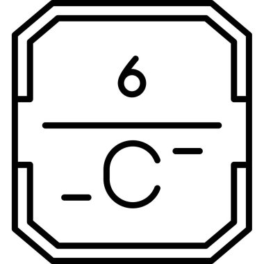 Kimyasal formülün vektör çizimi
