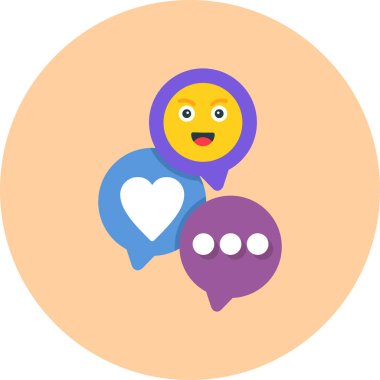 Kalpli konuşma balonu