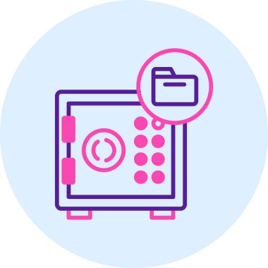 ATM 'de. Web simgesi basit illüstrasyon