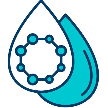 Su damlası. Basit tasarım