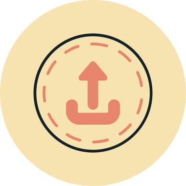 Ok. Web simgesi basit tasarım