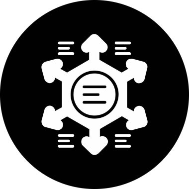 seo modern simgesinin vektör illüstrasyonu