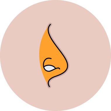 Sevimli bir kuşun karikatür çizimi