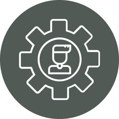 seo modern simgesinin vektör illüstrasyonu