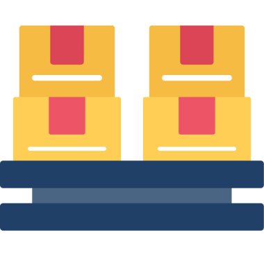 yiyecek düz vektör simgesi