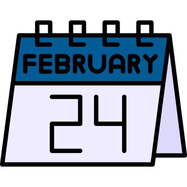 Takvim simge tasarlamak vektör