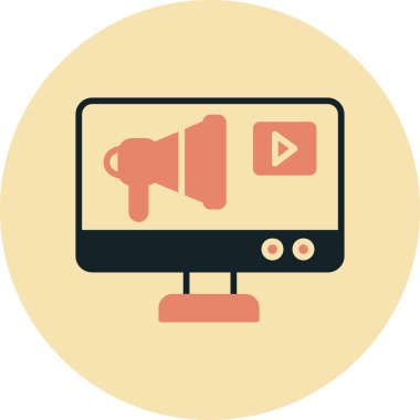 seo modern simgesinin vektör illüstrasyonu