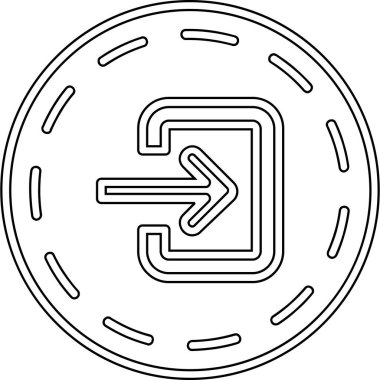 Sikke Simgesi vektör illüstrasyonu